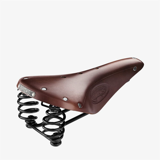 Brooks England B17 Flyer Brown 真皮避震座墊