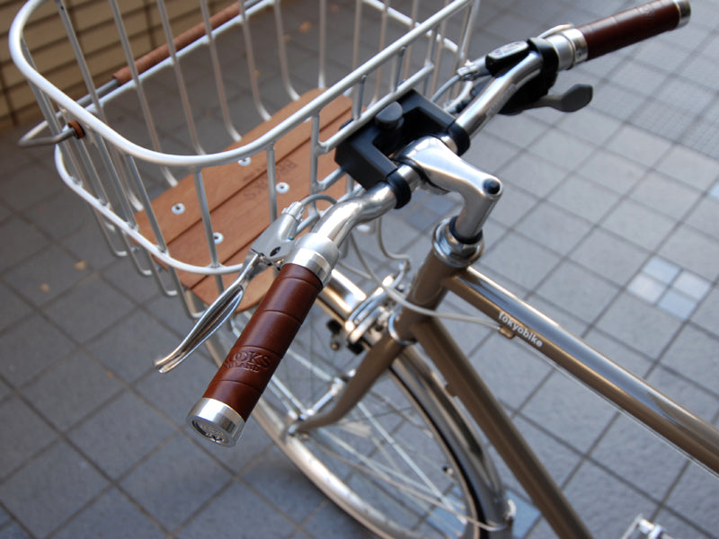 Brooks Slender Grip Black 皮革手把筒黑色 130mm+100mm