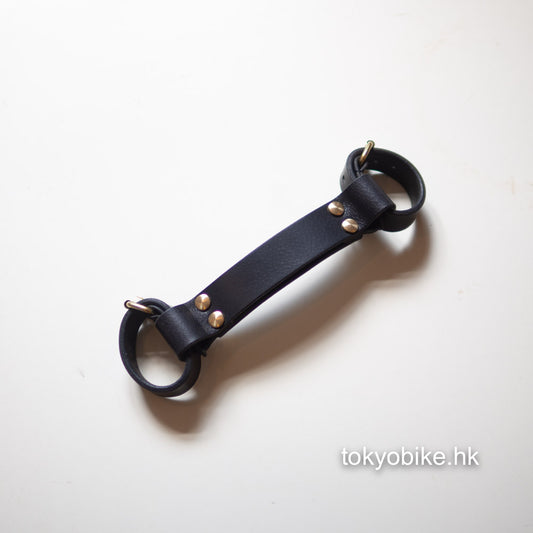 Leather Bike Frame Lifter 黑色皮革單車手抽