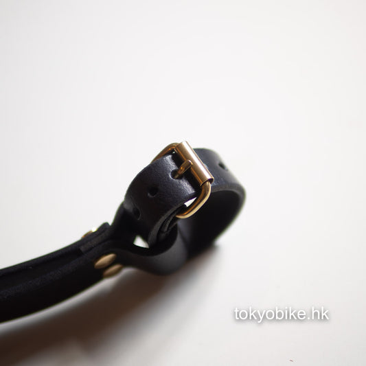 Leather Bike Frame Lifter 黑色皮革單車手抽