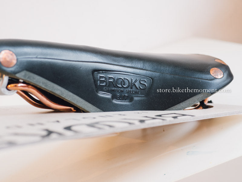 Brooks England B17 Black Special 手打銅釘黑色真皮坐墊