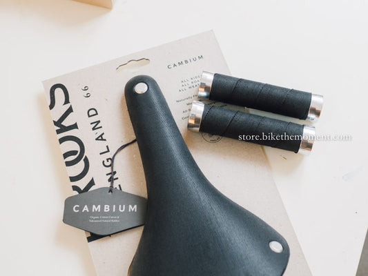 Brooks England Cambium Slender Grip + C17 Saddle