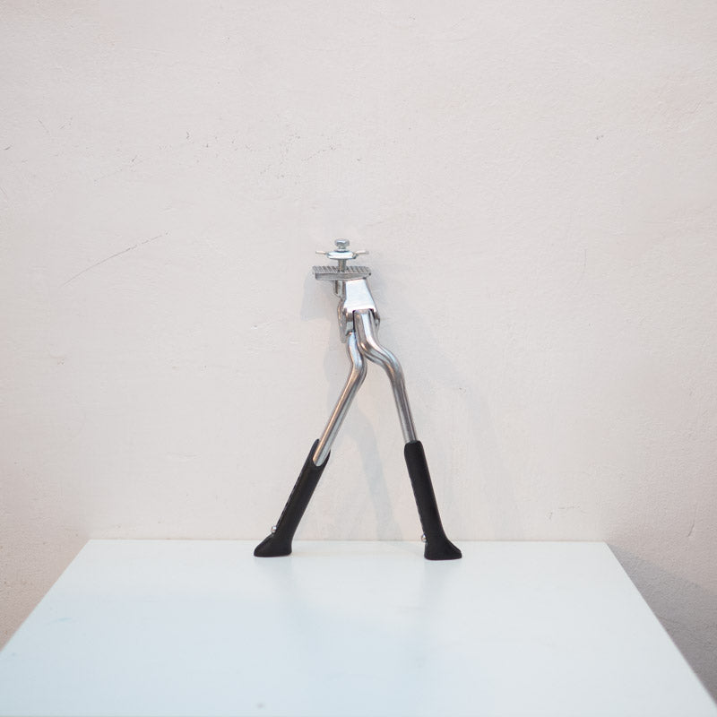 銀色金屬雙腳撐 Double Leg Bike Stand