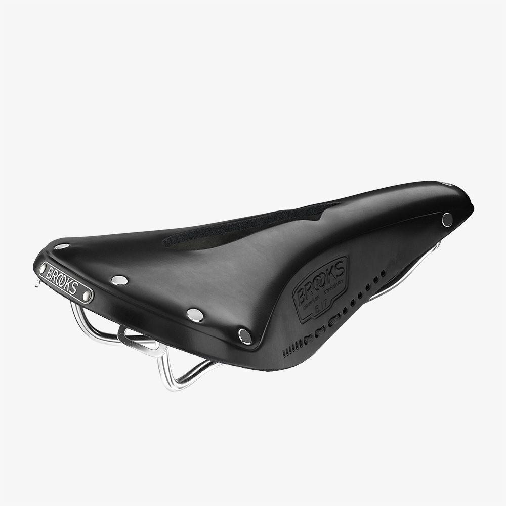 Brooks England B17 Carved Black