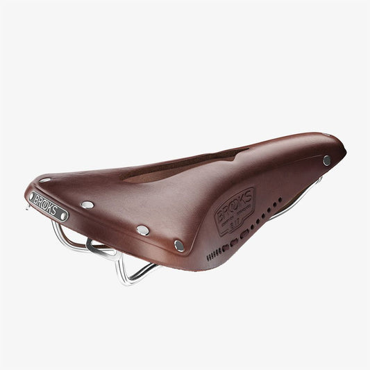 Brooks England B17 Carved Brown