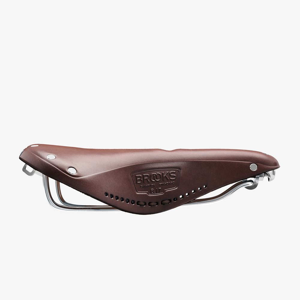 Brooks England B17 Carved Brown