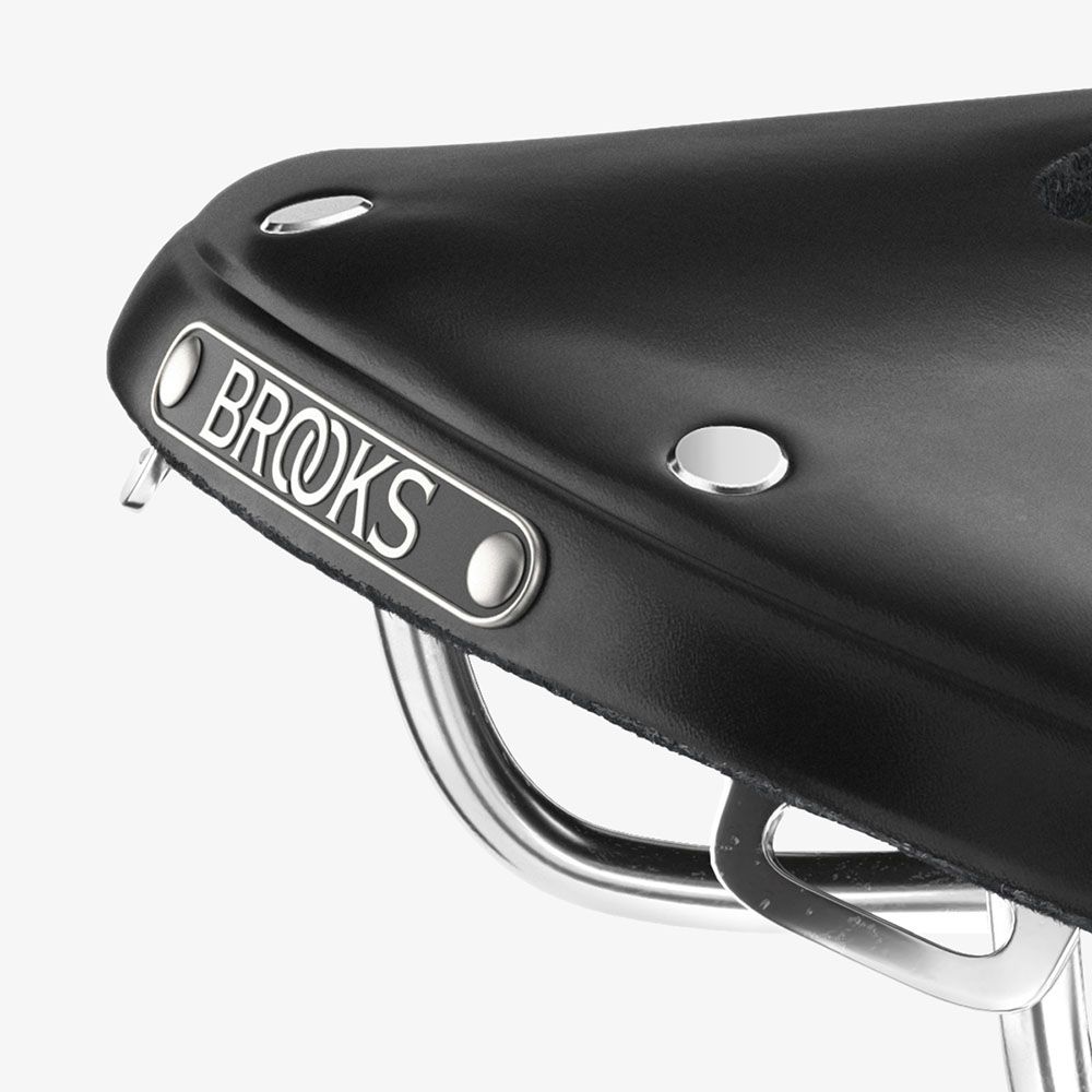 Brooks England B17 Carved Black