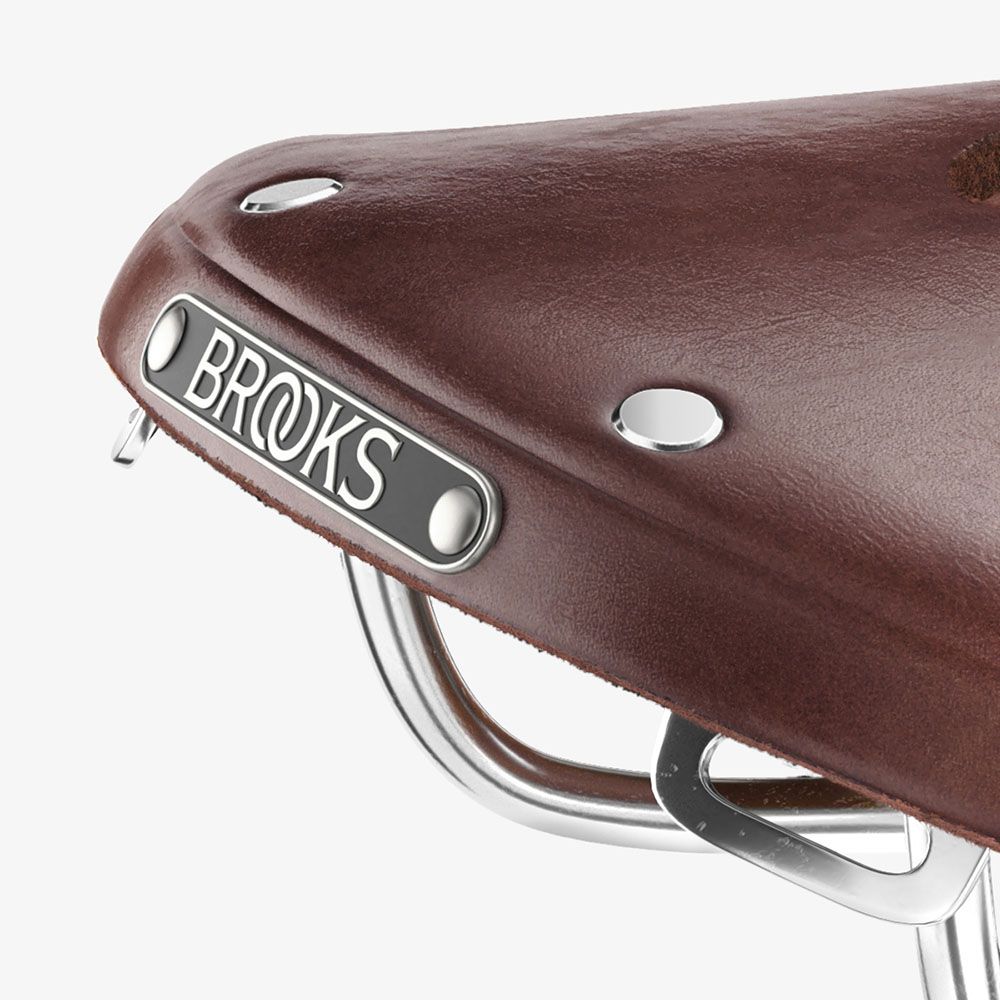 Brooks England B17 Carved Brown