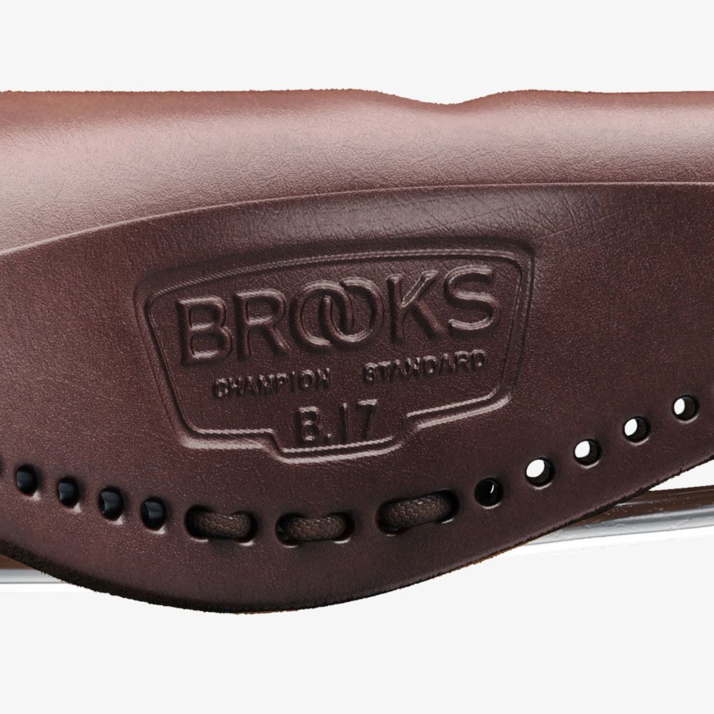 Brooks England B17 Carved Brown