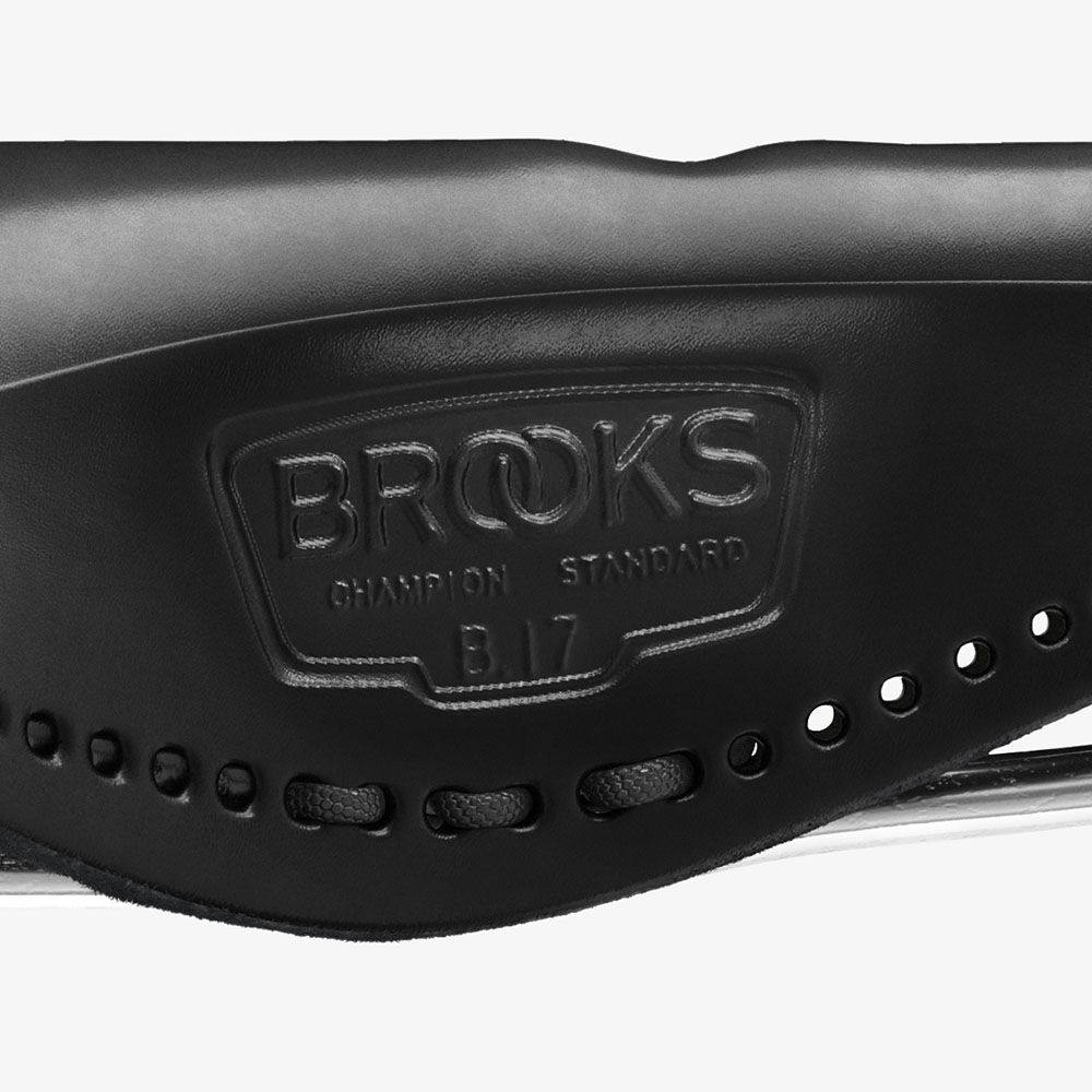 Brooks England B17 Carved Black